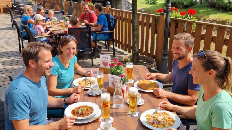 Sonnenterrasse Sporthotel Dachstein West in Annaberg